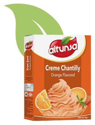 Portakallı Krem Şanti